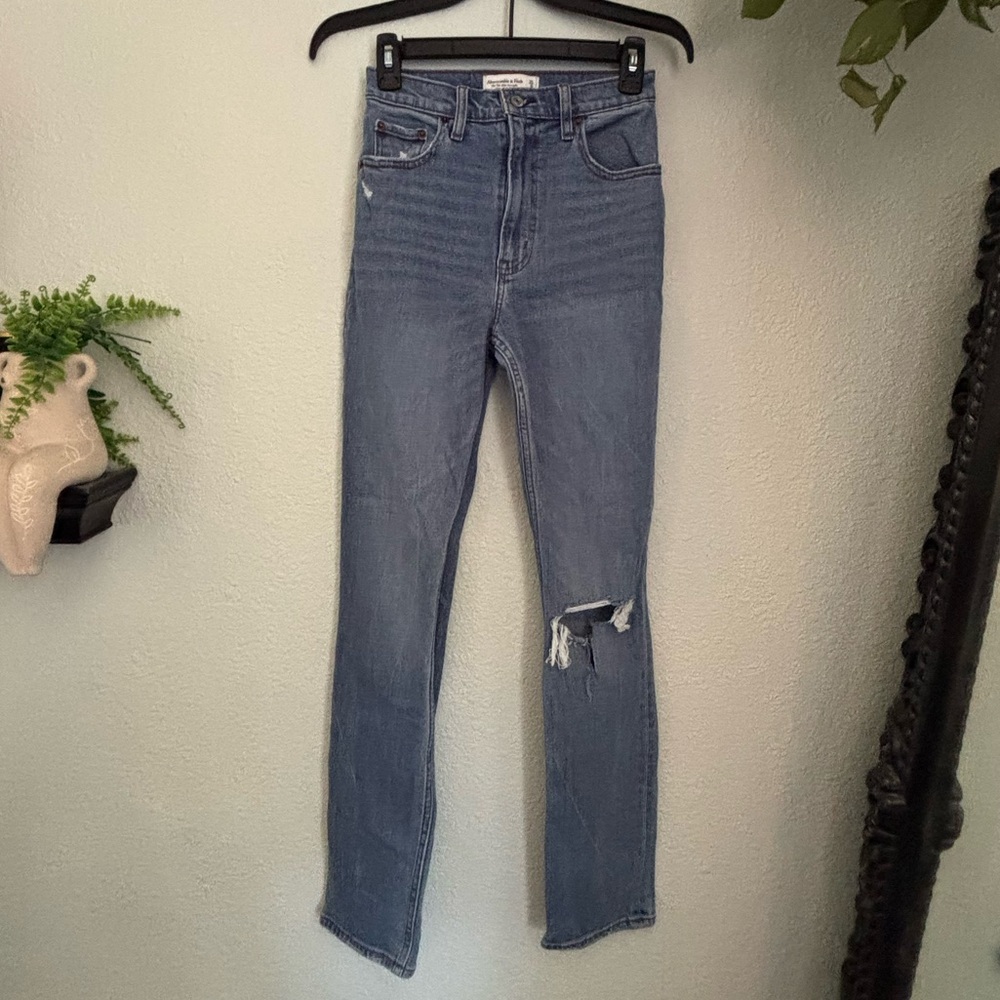 Abercrombie & Fitch Blue Skinny Jeans